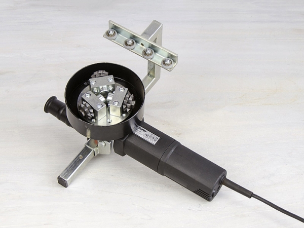 3-head manual rotary bush hammers